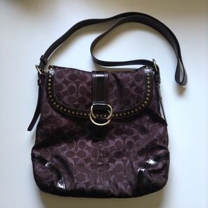 Coach Brown Shoulder Bag